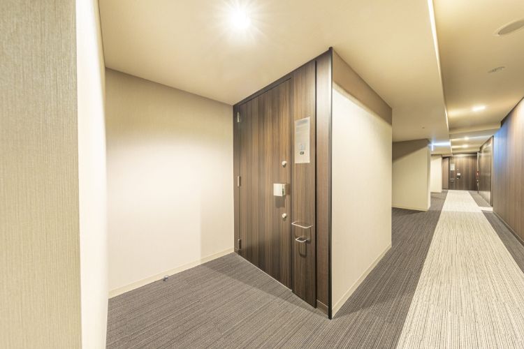 シティタワー所沢クラッシィの内廊下